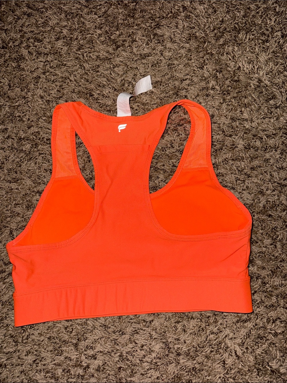 EUC! Seamless Racerback Sports Bra - Bright Orange